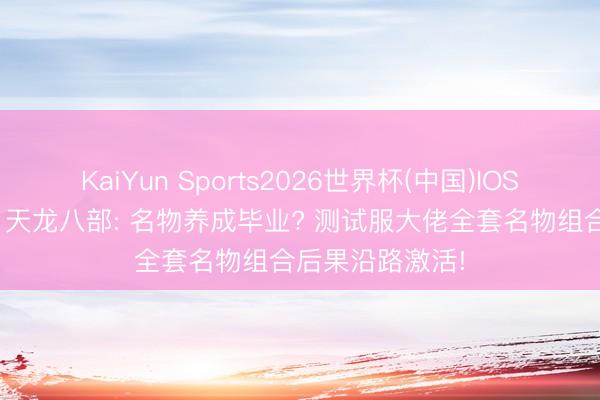 KaiYun Sports2026世界杯(中国)IOS/安卓官方下载 天龙八部: 名物养成毕业? 测试服大佬全套名物组合后果沿路激活!