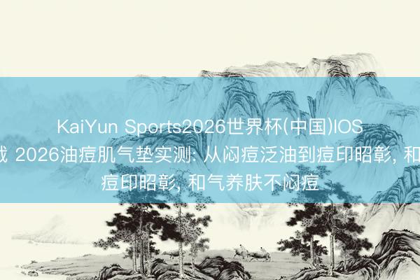 KaiYun Sports2026世界杯(中国)IOS/安卓官方下载 2026油痘肌气垫实测: 从闷痘泛油到痘印昭彰， 和气养肤不闷痘
