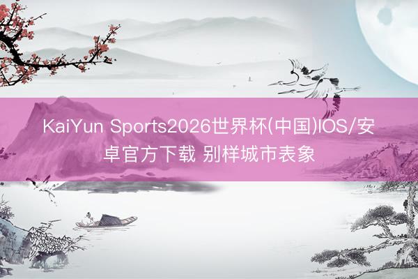 KaiYun Sports2026世界杯(中国)IOS/安卓官方下载 别样城市表象